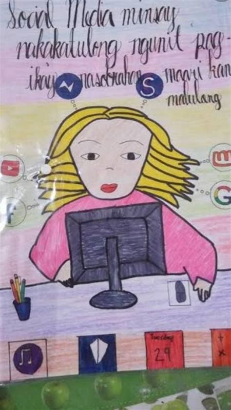 bumuo ng isang slogan tungkol sa tamang paggamit ng social .